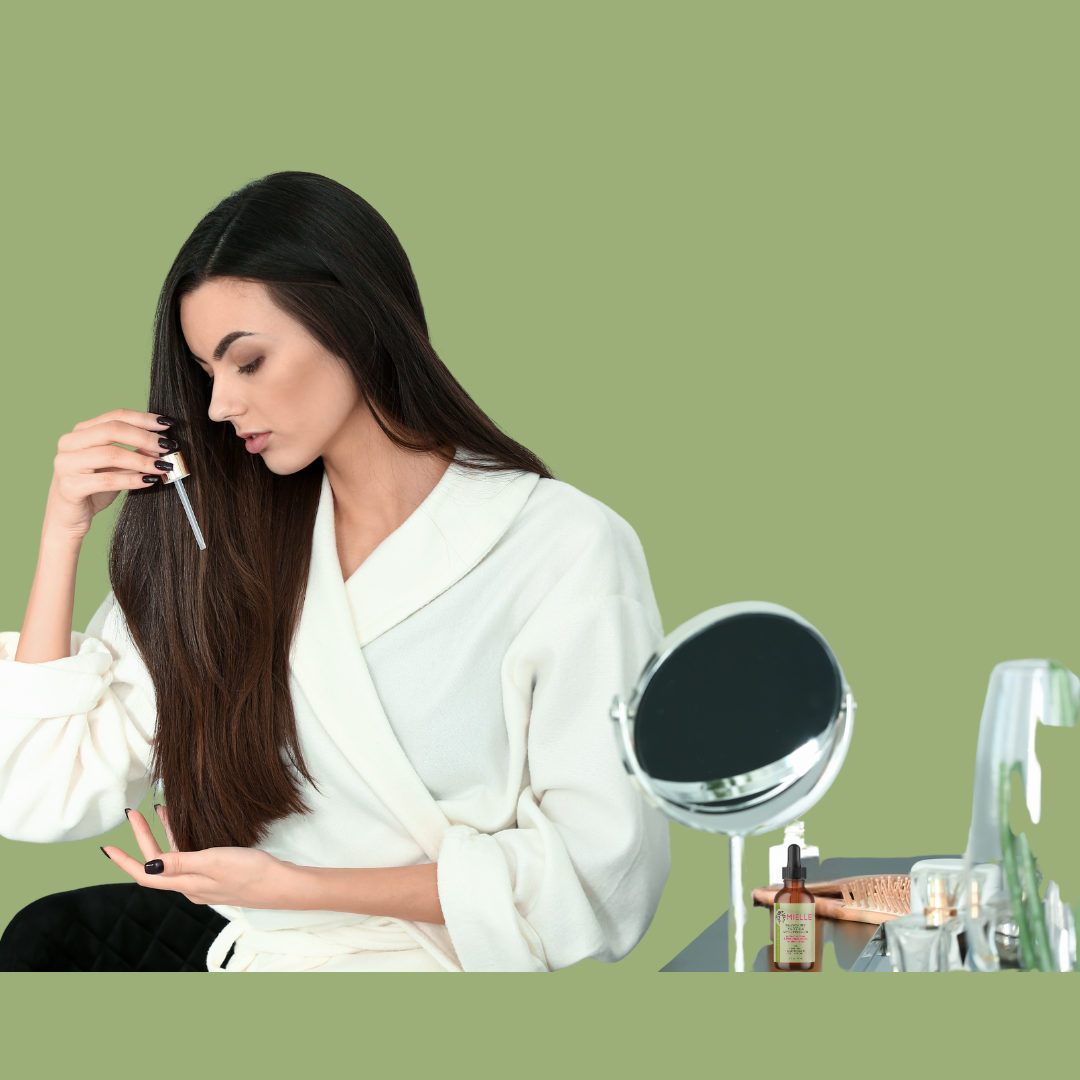 Hair Growth Boosting Oil with Rosemary